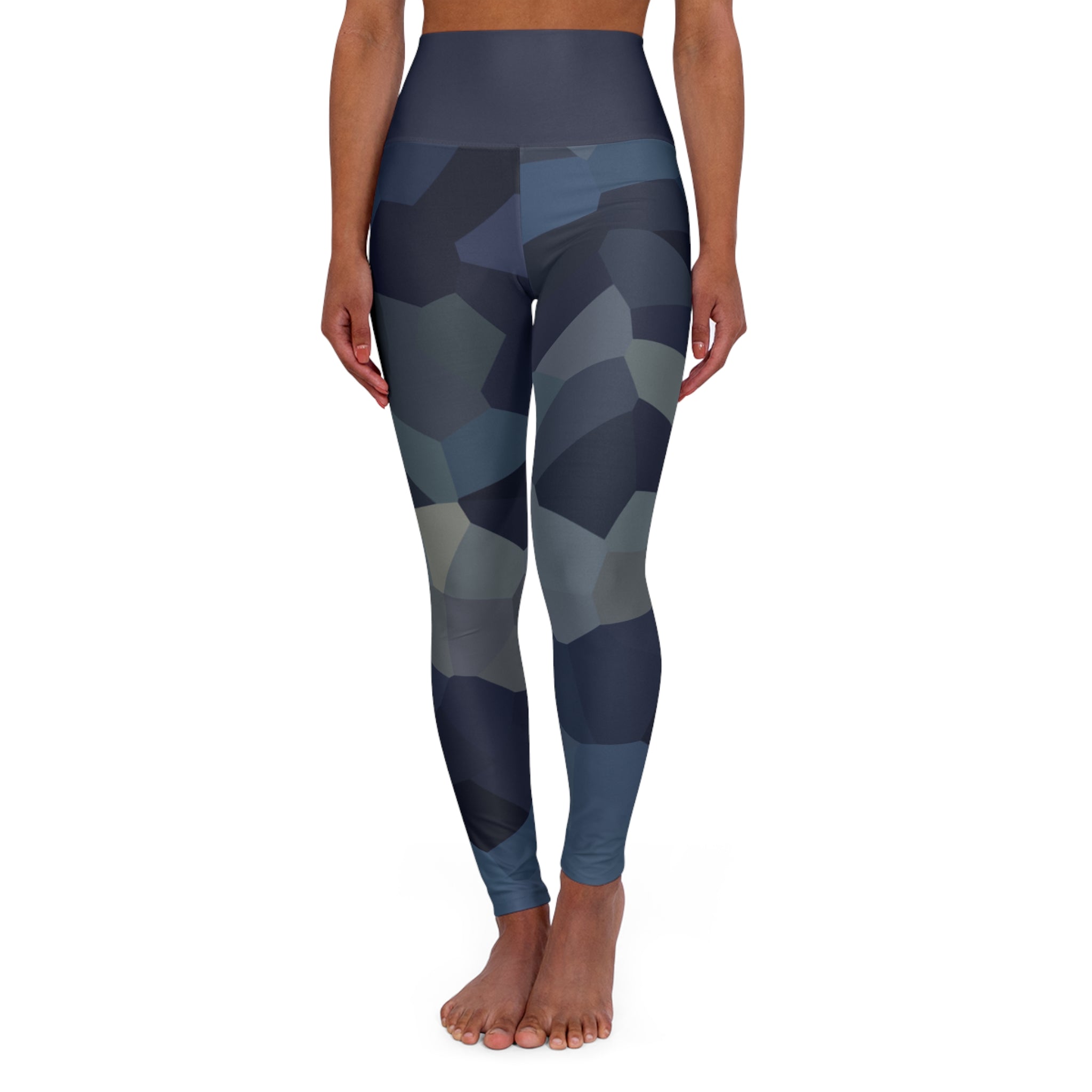 Midnight Moss High Waisted Yoga Leggings