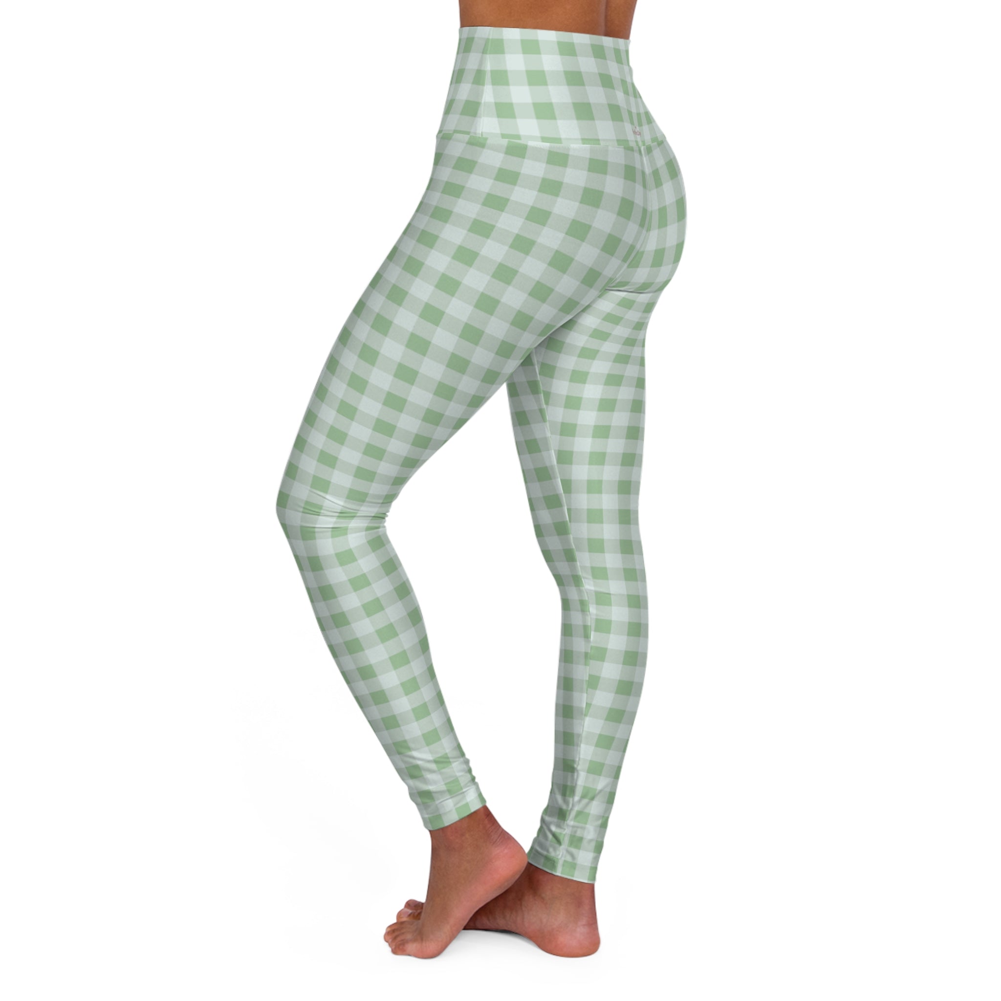Picnic on the Hill High Waisted Yoga Leggings