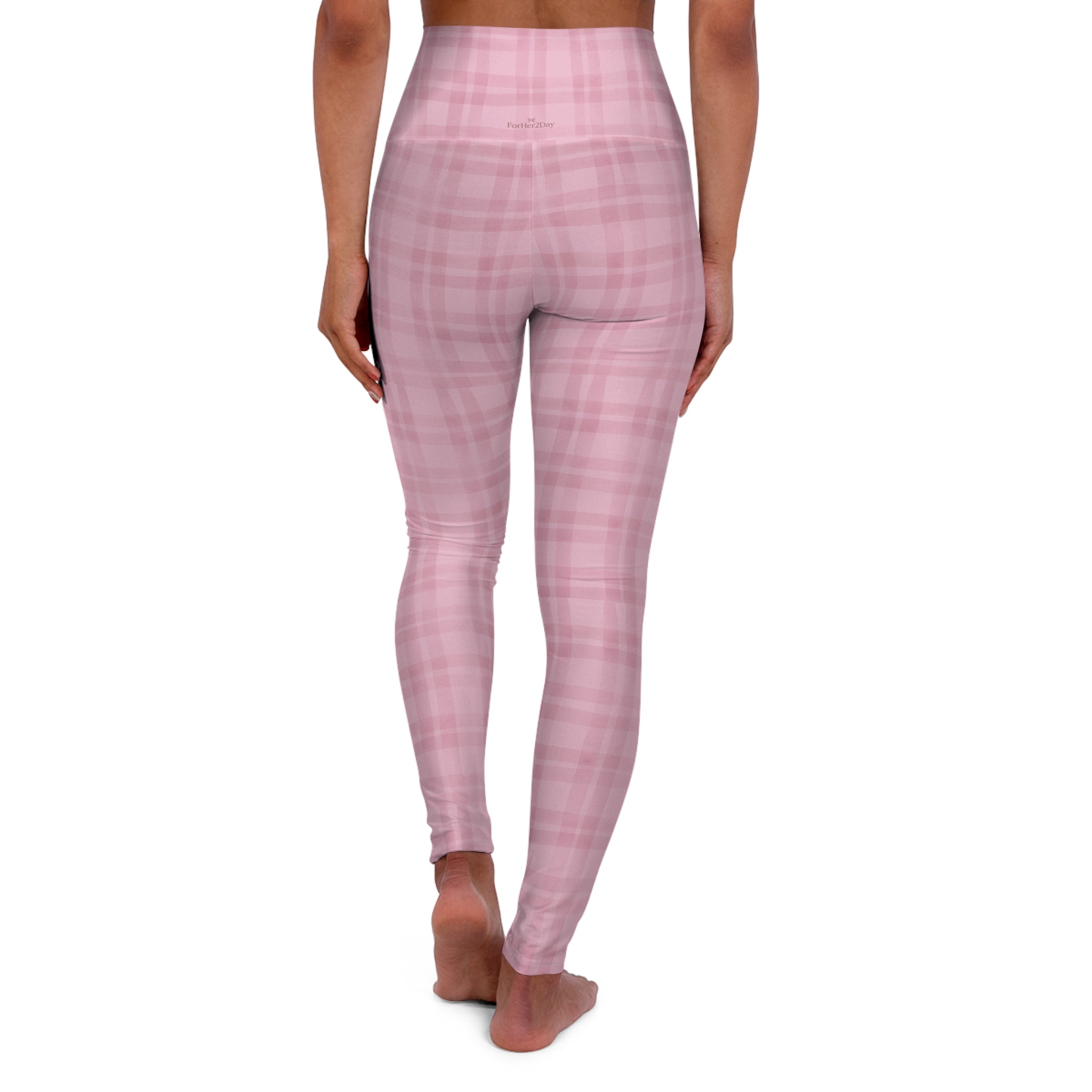 Strawberry Latte High Waisted Yoga Leggings