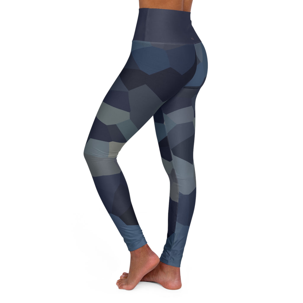 Midnight Moss High Waisted Yoga Leggings