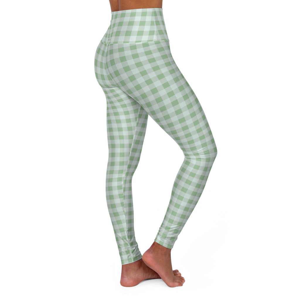 Picnic on the Hill High Waisted Yoga Leggings
