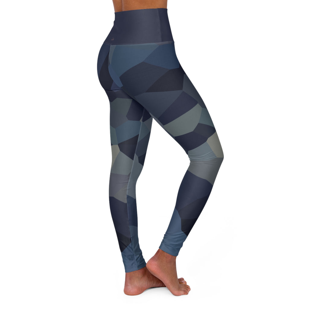 Midnight Moss High Waisted Yoga Leggings