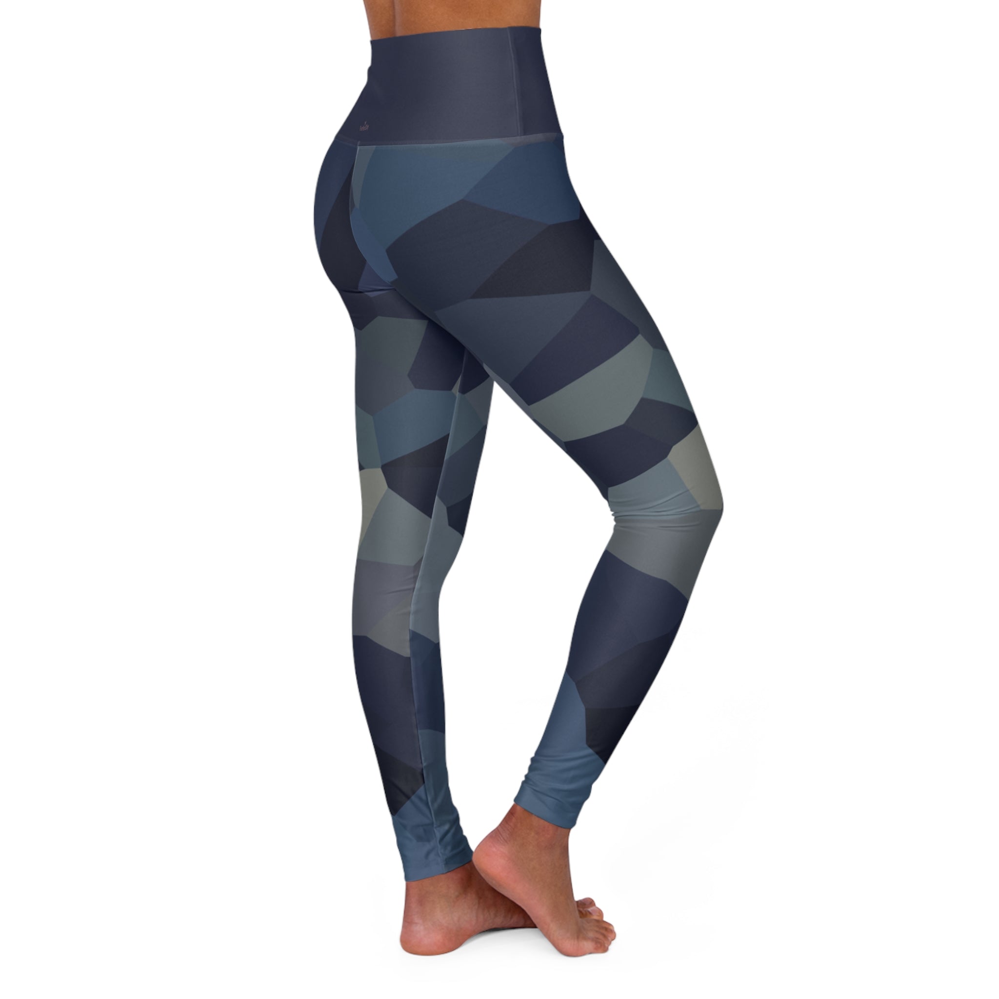 Midnight Moss High Waisted Yoga Leggings