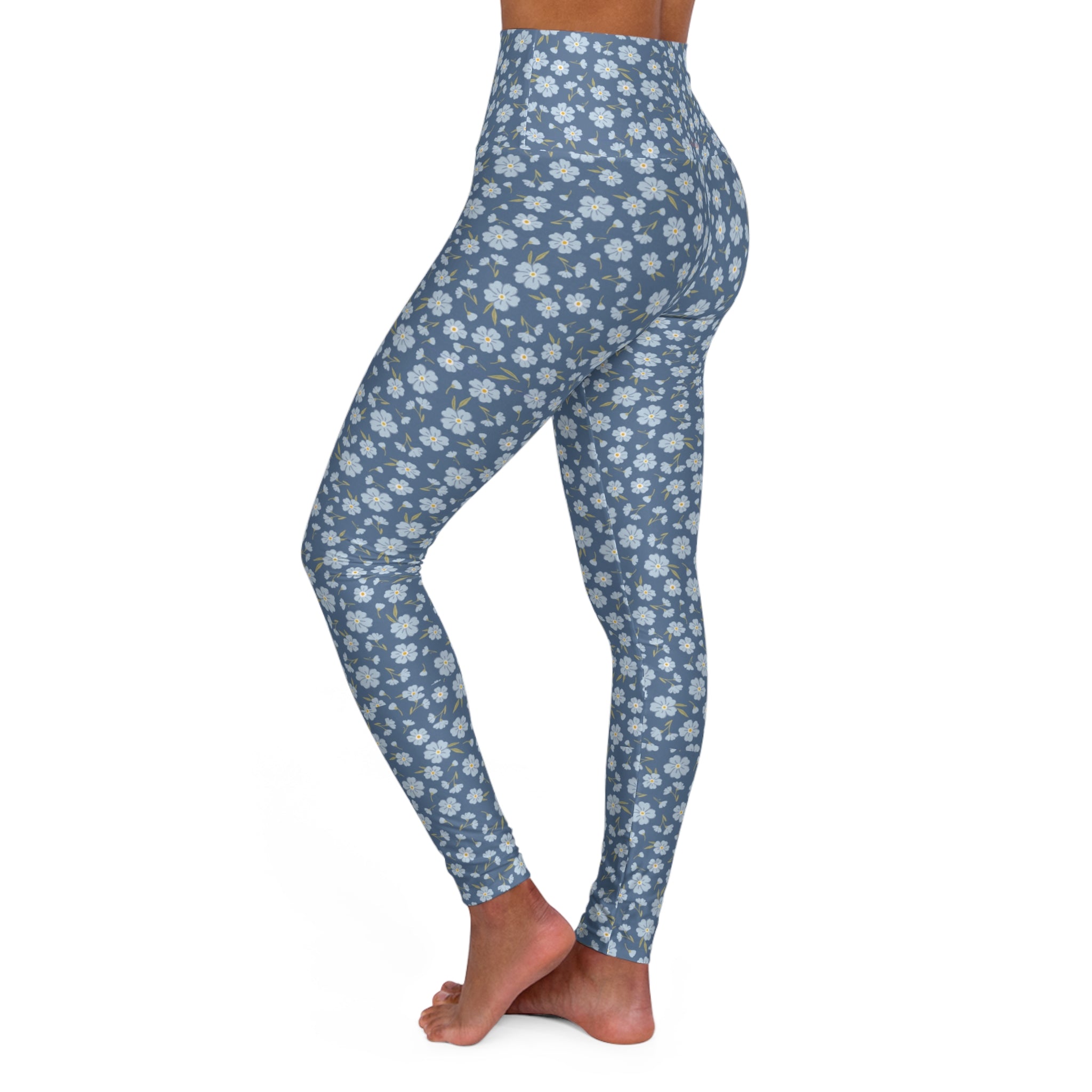 Swedish Summer High Waisted Yoga Leggings