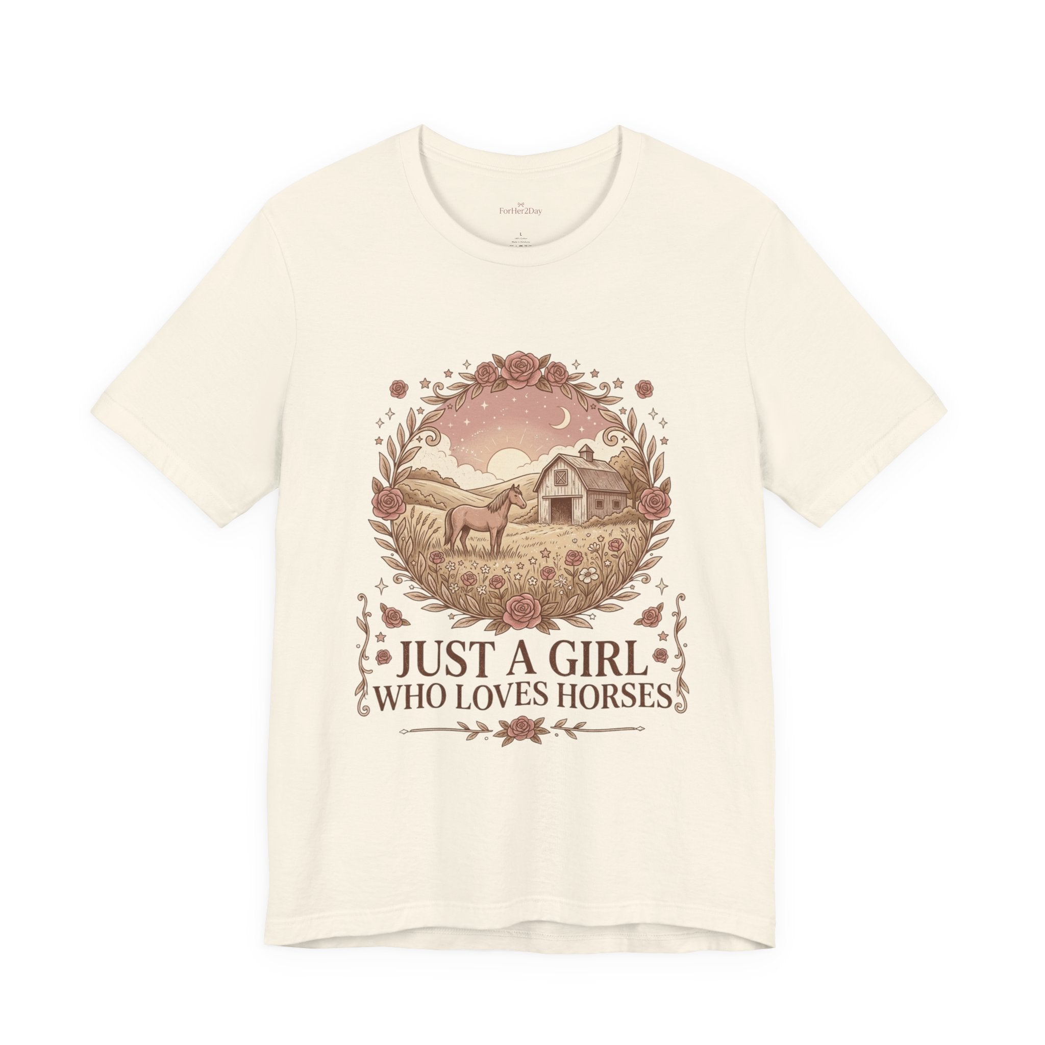 Just a Girl Who Loves Horses Tee