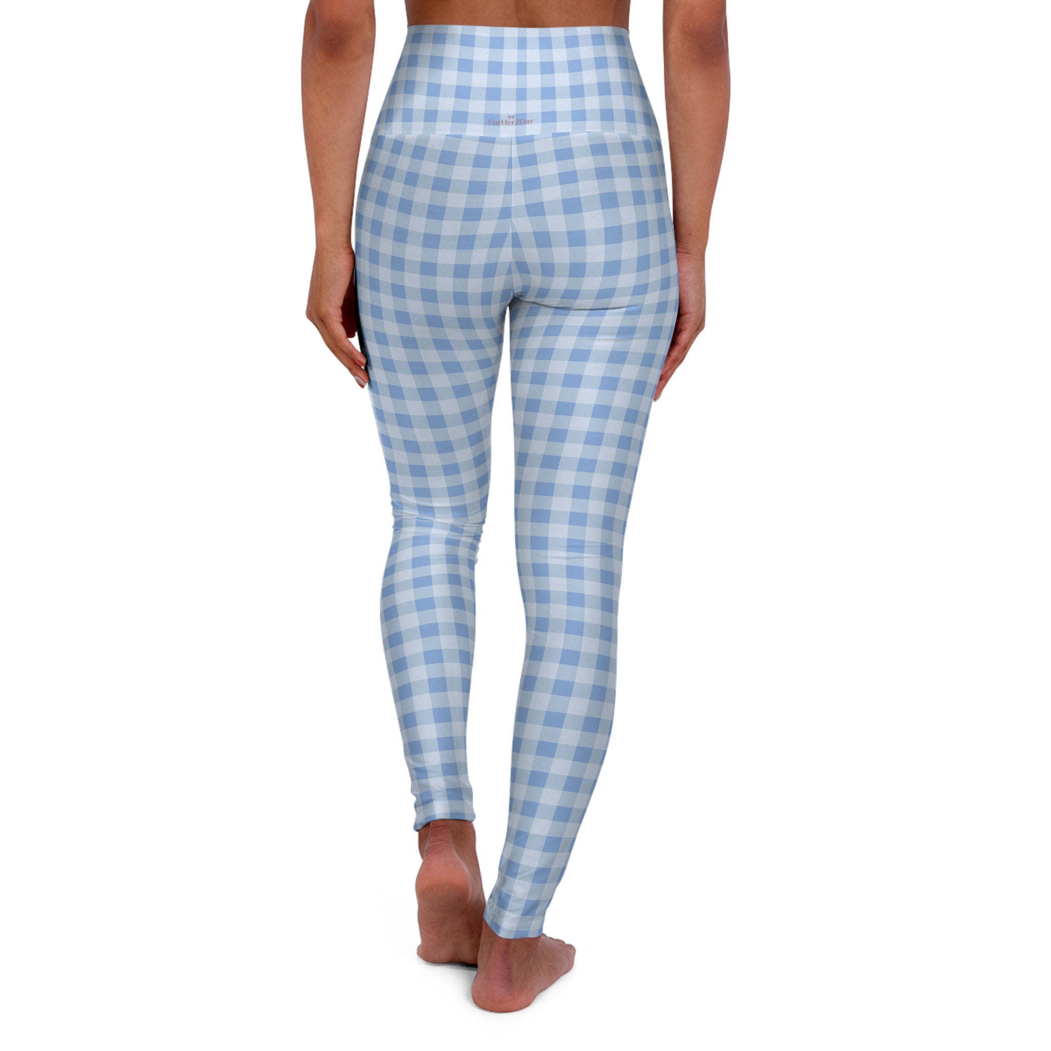 Blueberry Pie High Waisted Yoga Leggings