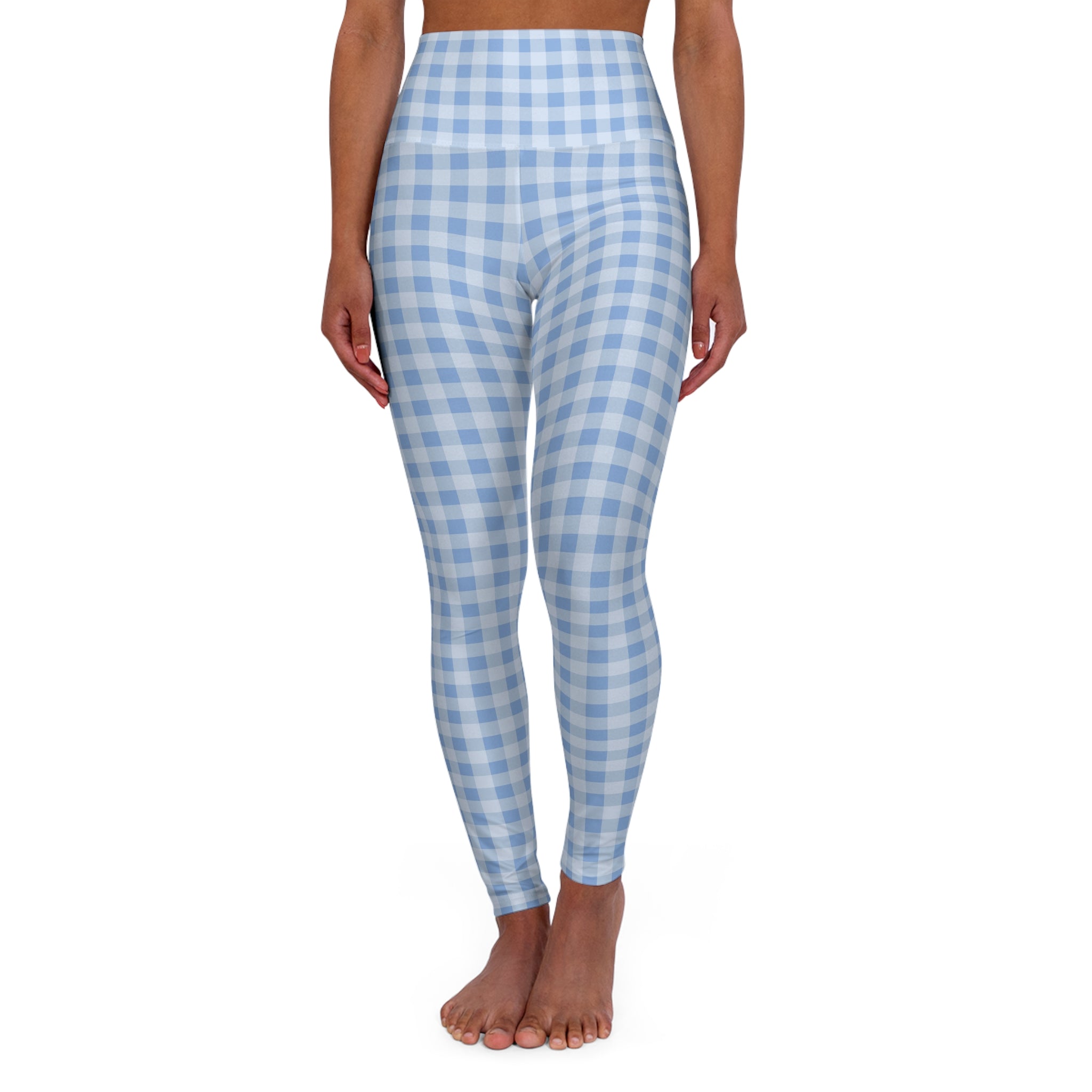 Blueberry Pie High Waisted Yoga Leggings