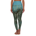 Jungle Lagoon High Waisted Yoga Leggings