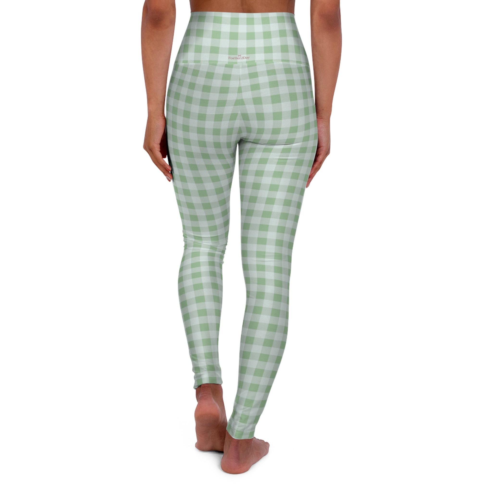 Picnic on the Hill High Waisted Yoga Leggings