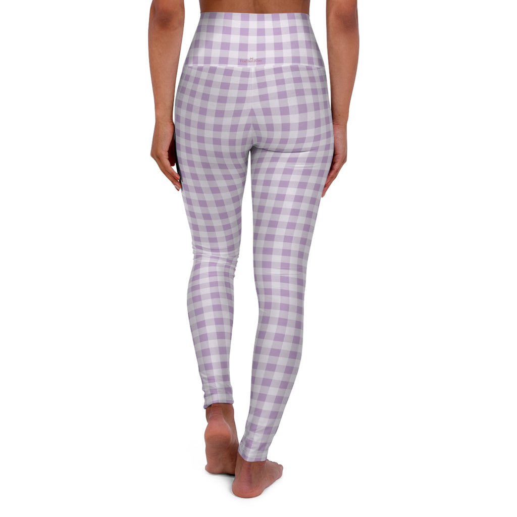 Lavender Dreams High Waisted Yoga Leggings