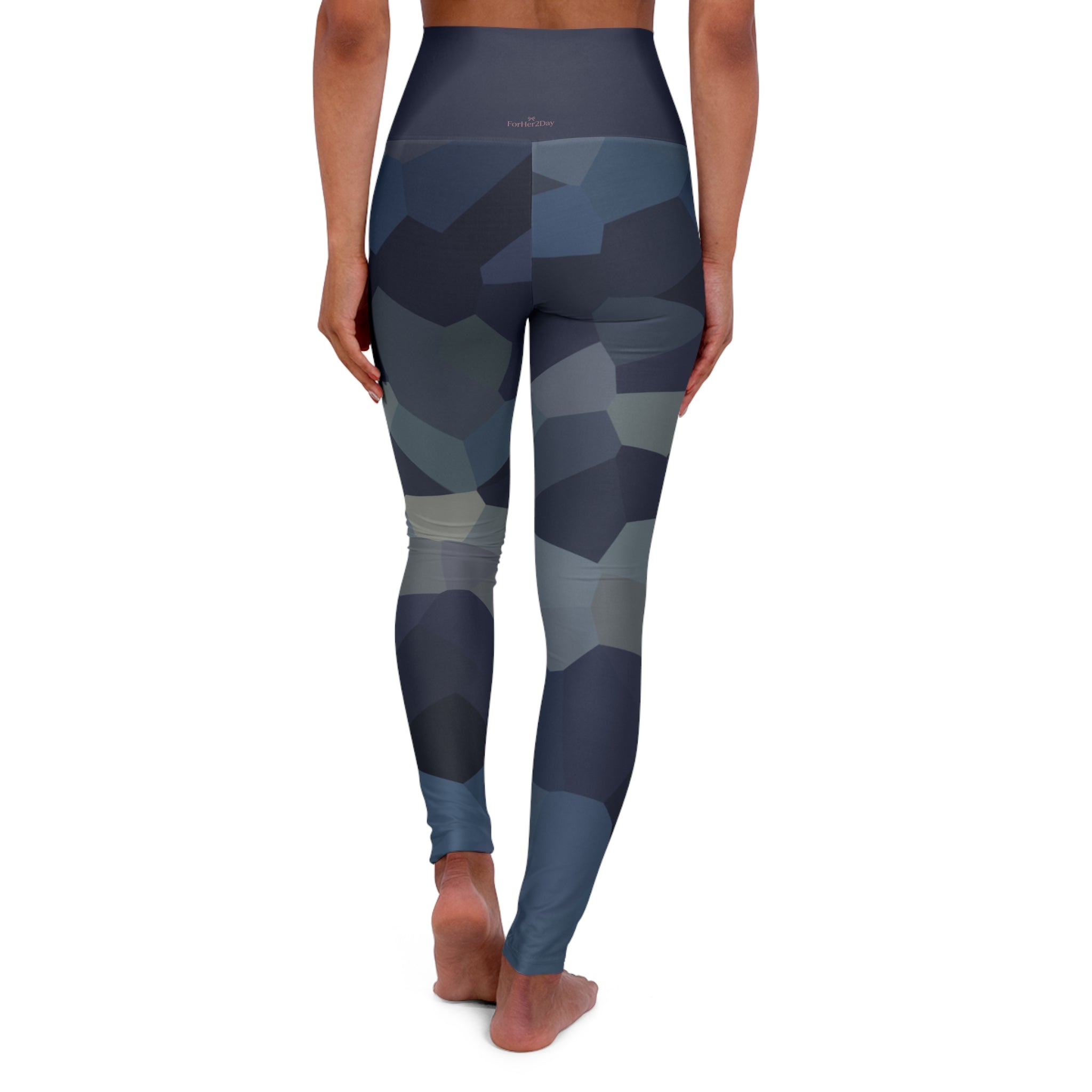 Midnight Moss High Waisted Yoga Leggings