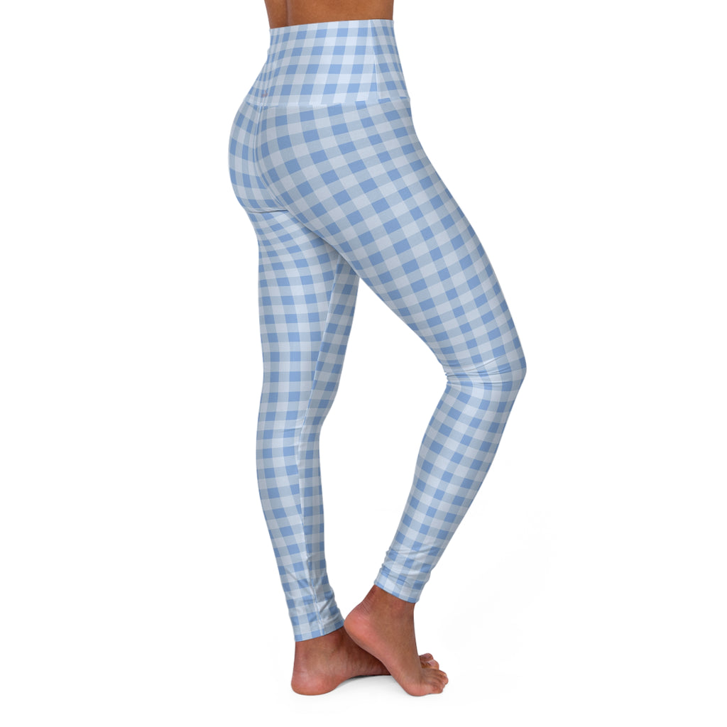 Blueberry Pie High Waisted Yoga Leggings