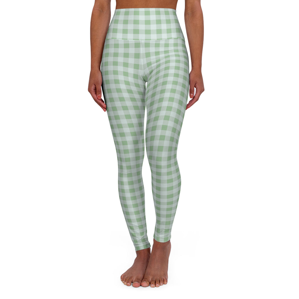 Picnic on the Hill High Waisted Yoga Leggings